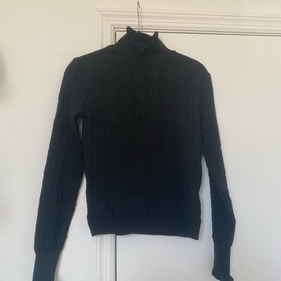 Zara patterned knit turtle neck - Picture 2 of 4
